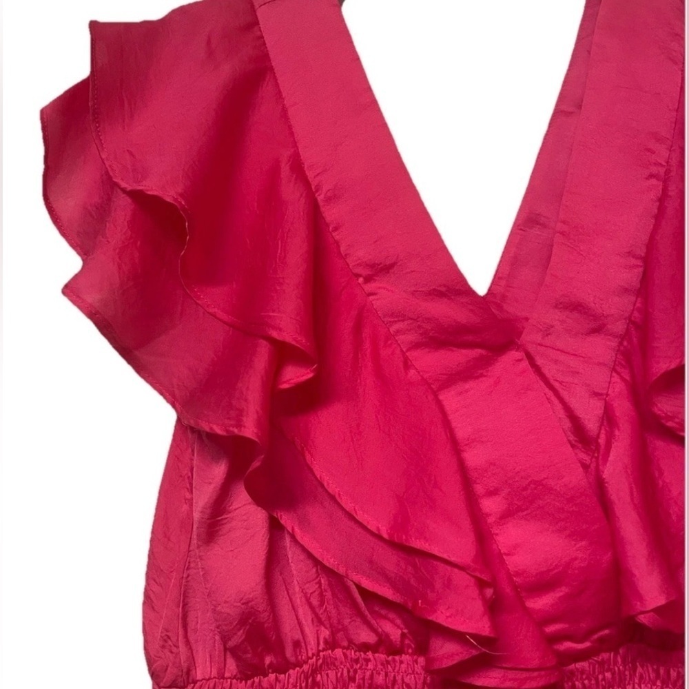 NWT Lili Sidonio by Molly Bracken Mini Dress in Fushia Size M - Picture 5 of 11